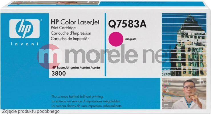 Hewlett Packard (HP) HP 503A Mgn Contract LJ Toneris Cartridge Originalus Rausvai raudona 1 vnt