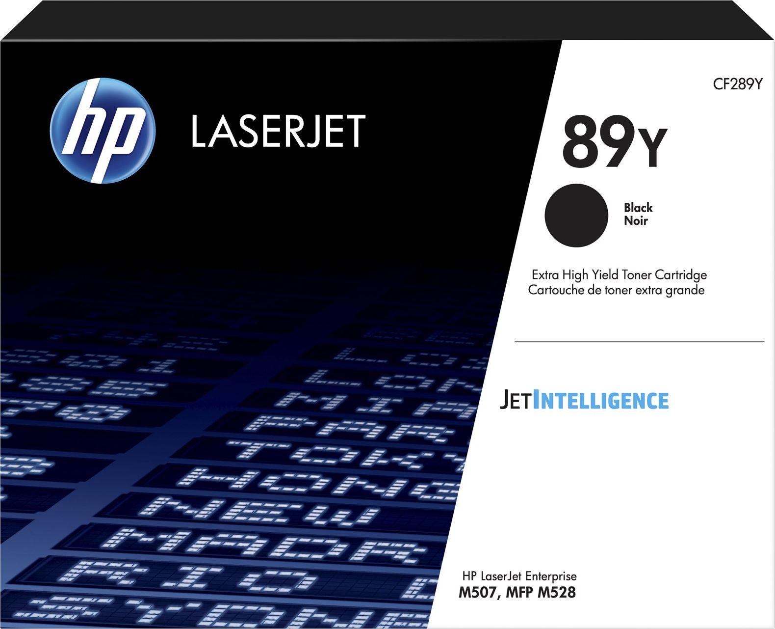 Hewlett Packard (HP) HP CF289YC, juoda kasetė