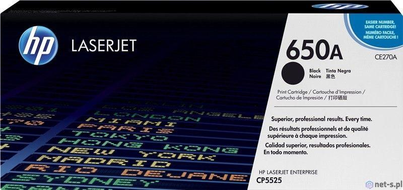 Hewlett Packard (HP) HP 650A Originalus Juoda 1 vnt
