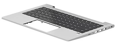 HP TOP COVER W/KB BL UK