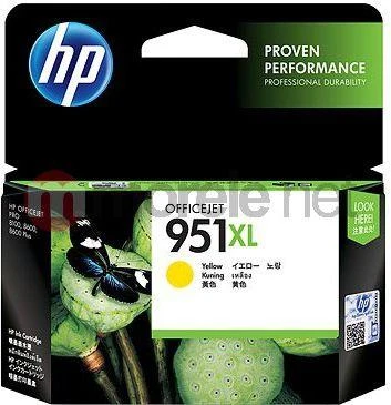 Hewlett Packard (HP) HP rašalas CN048AE rašalas # 951XL (geltonas)