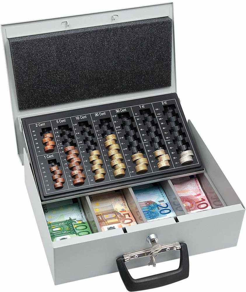 HP WEDO Geldzählkassette Universa für Hart- und Papiergeld L/G
