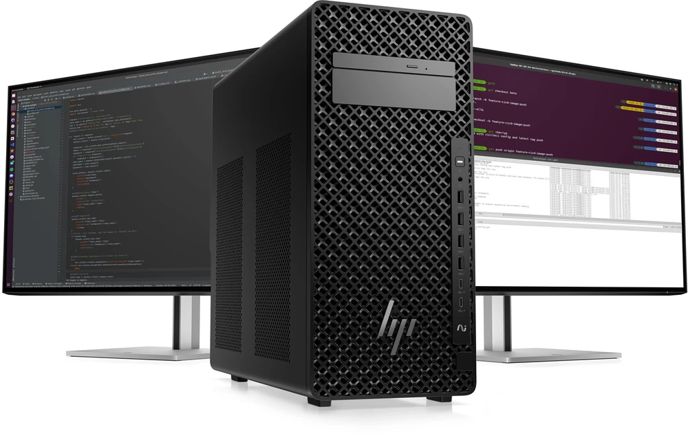 Stacionarus kompiuteris HP Z2 TWR G1i U7265K 32 GB / 1 TB asmeninis kompiuteris, Vokietija – lokalizuota vokiškai
