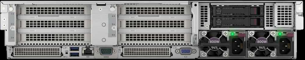 Serveris HP HPE PL DL345g11 AMD Epyc 9015 (3.6G/8C) 2x32G 2x960G 2x1000W MR416i-p 8LFF 4p1G Išmanus pasirinkimas