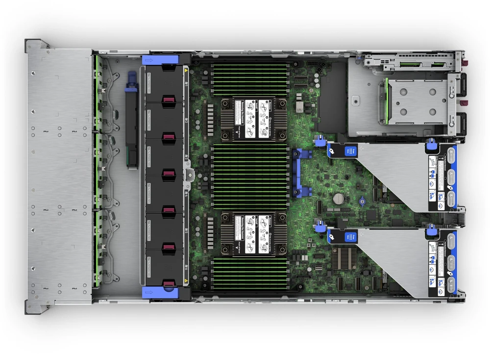 Serveris Hewlett Packard (HP) HPE PL DL380g11 4516Y+ (2.2G/24C) 2x32G (p64706) MR408i-o/4G 2x480G 2x1000W 2x10G-T Išmanus pasirinkimas