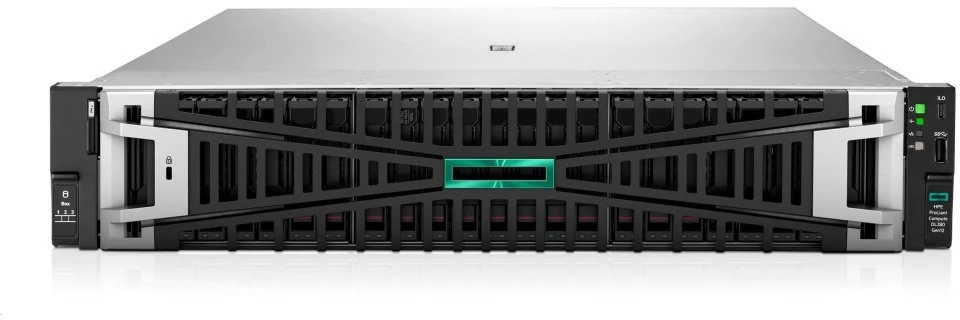 HP HPE PL DL380g12 6505P (2.2/12C) 2x32G (P69727) 12LFF 2x8TB MR416i-o 2x1000W 10GbE NBD333 serveris – išmanus pasirinkimas