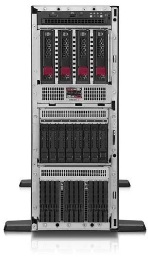 Serveris HP HPE PL ML350g12 6515P (2.4/16C) 1x64G (P69728) 2x480G MR408i-o 8SFF 2x1000W 1GbE NBD333 Išmanus pasirinkimas