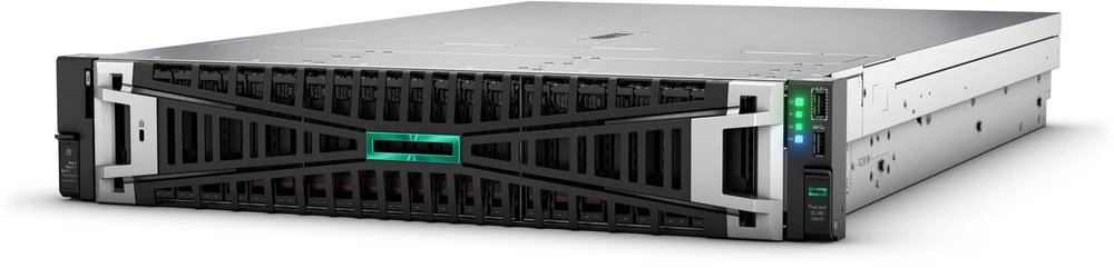 Hewlett Packard (HP) HPE ProLiant DL385 Gen11 9015 3.5GHz 8c 1P 2x32GB-R 8SFF MR408i-o 2x480GB SSD 2x1000W PS ES serveris