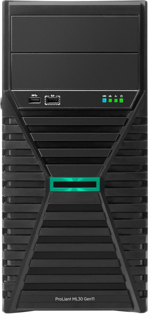 Hp Enterprise Hewlett Packard (HP) HPE ProLiant ML30 Gen11 E-2436 2.9GHz 6c 1P 1x32GB-U 8SFF MR216i-p 2x480GB SSD 2x800W PS ES serveris