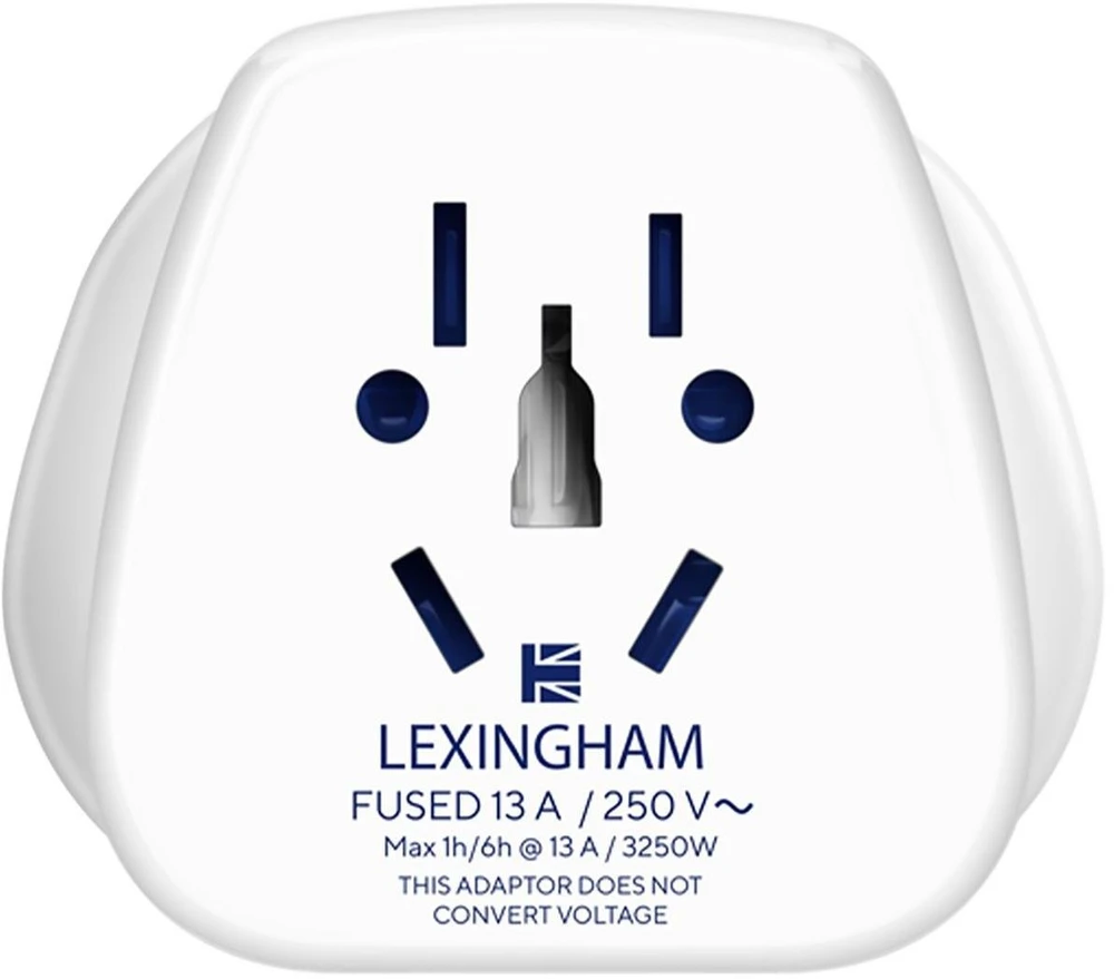 LEXINGHAM UNIVERSALUS PERĖJIMO ADAPTERIS PASAULINIS -> JK