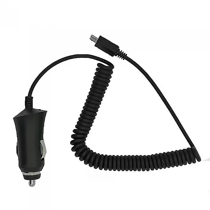 Įkroviklis HQ Premium Car charger 1A + micro USB cable Juodas