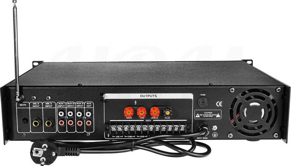 HQM2180BC STIPRINTUVAS FM RADIJAS/MP3/BLUETOOTH 180W