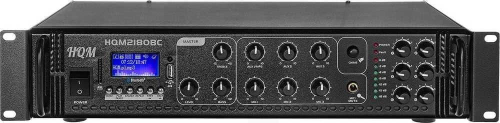 HQM2180BC STIPRINTUVAS FM RADIJAS/MP3/BLUETOOTH 180W