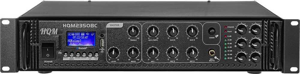 HQM2350BC STIPRINTUVAS FM RADIJAS/MP3/BLUETOOTH 350W