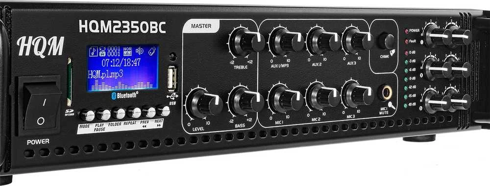 HQM2350BC STIPRINTUVAS FM RADIJAS/MP3/BLUETOOTH 350W
