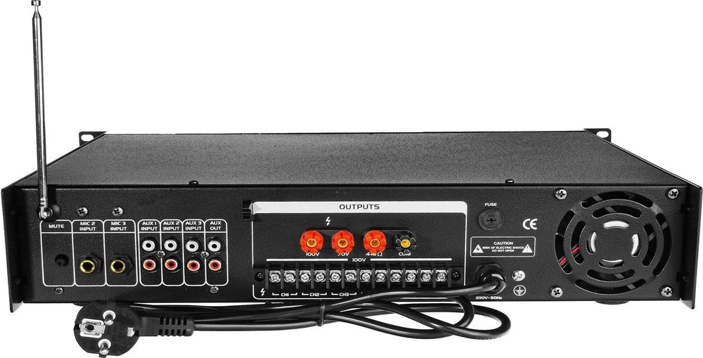 HQM2120BC STIPRINTUVAS FM/MP3/BLUETOOTH RADIJO 120W