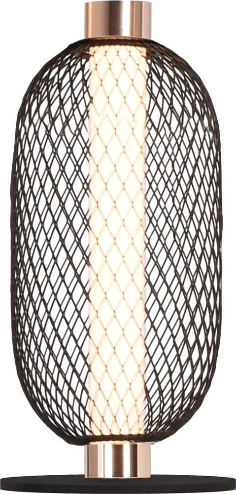 Viokef 8W LED stalo šviestuvas MARGOT, juodos/aukso sp., 3000K, 4311700
