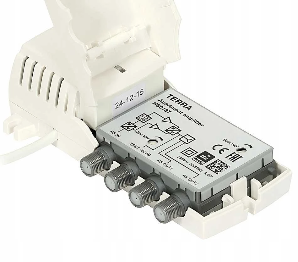 HS-018T TERRA daugiadiapazonis stiprintuvas