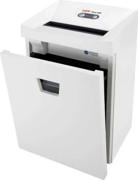 Dokumentų naikiklis HSM Pure 420 - juostelės 3,9mm/ 17-19 lap. 80 g/ 35 l