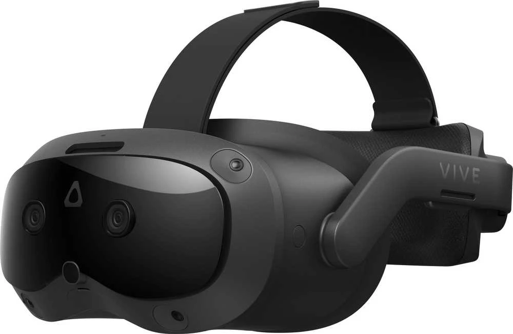 HTC Vive Focus Vision akiniai virtualiai realybei, 2×2448×2448px, 5K raiška, 90Hz, garsiakalbis, Wi-Fi, Bluetooth, USB-C,