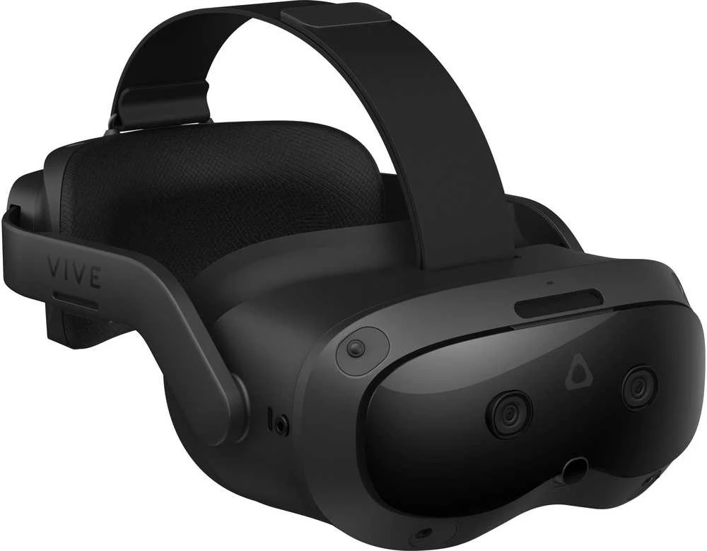 HTC Vive Focus Vision akiniai virtualiai realybei, 2×2448×2448px, 5K raiška, 90Hz, garsiakalbis, Wi-Fi, Bluetooth, USB-C,