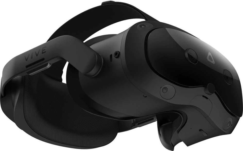 HTC Vive Focus Vision akiniai virtualiai realybei, 2×2448×2448px, 5K raiška, 90Hz, garsiakalbis, Wi-Fi, Bluetooth, USB-C,