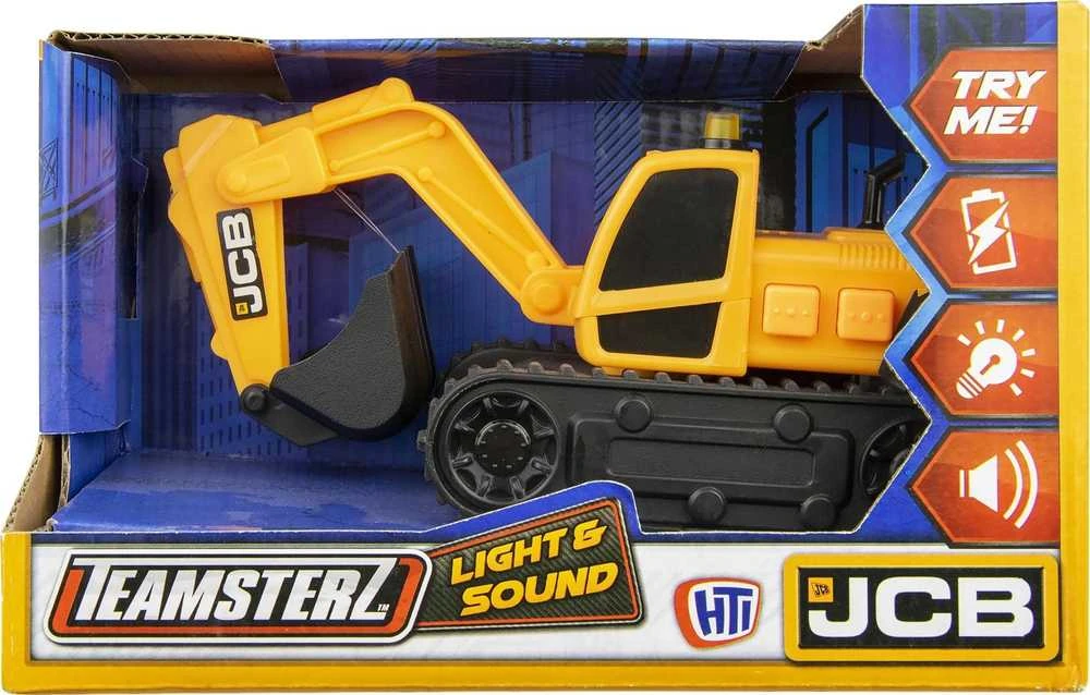 TEAMSTERZ JCB Väike Ekskavaator Heli- ja Valgusega