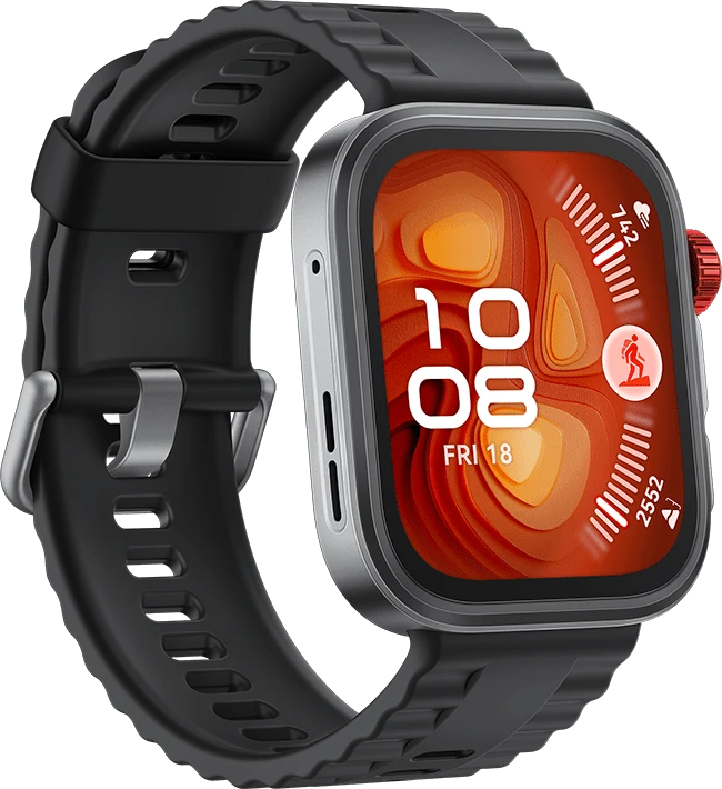 HUAWEI WATCH FIT 4 Pro Black Fluoroelastomer Strap