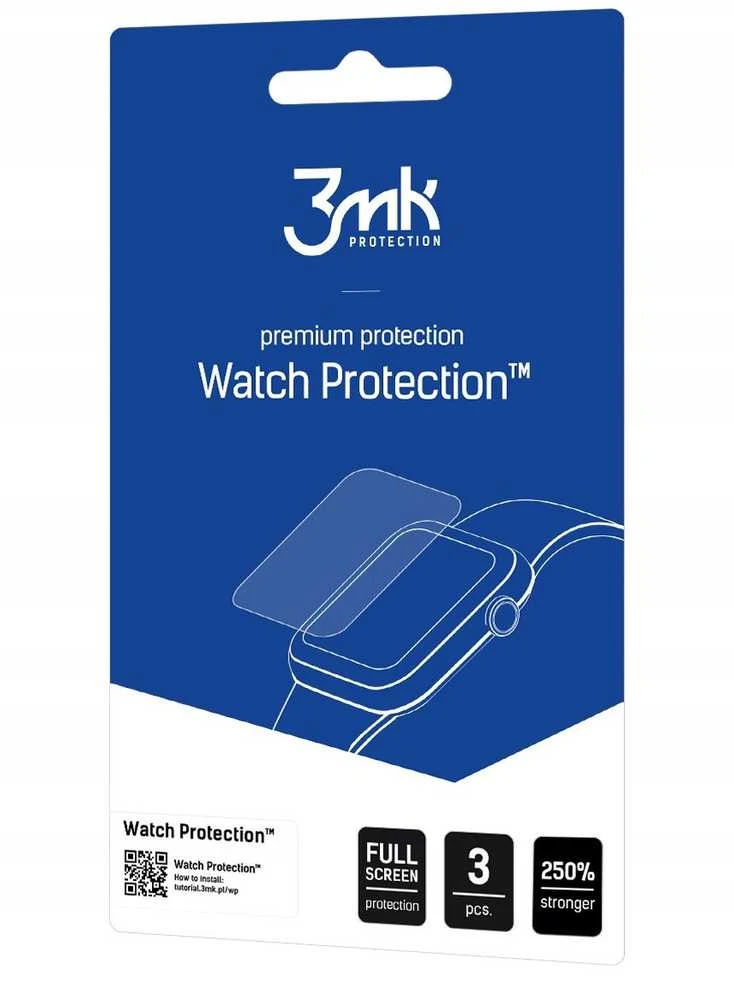 Nezatříděno 3Mk apsauginis hibridinis stiklas 3mk laikrodžio apsauga „FlexibleGlass“, skirtas „Huawei Watch GT5 Pro 42mm“