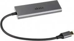 Akasa USB šakotuvas su USB-C laidu