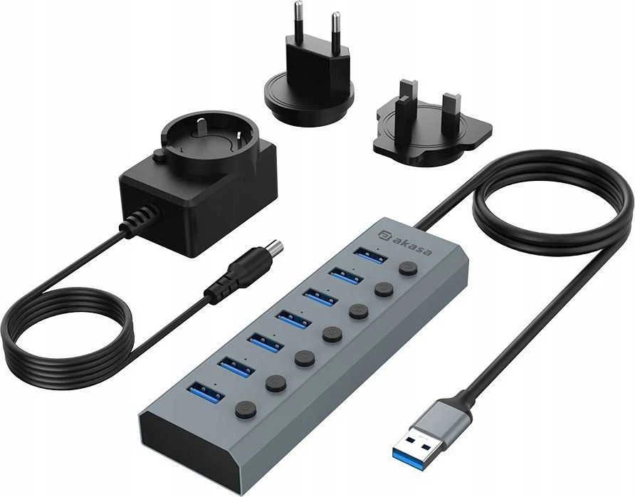 Akasa Connect 7 IPS – USB šakotuvas