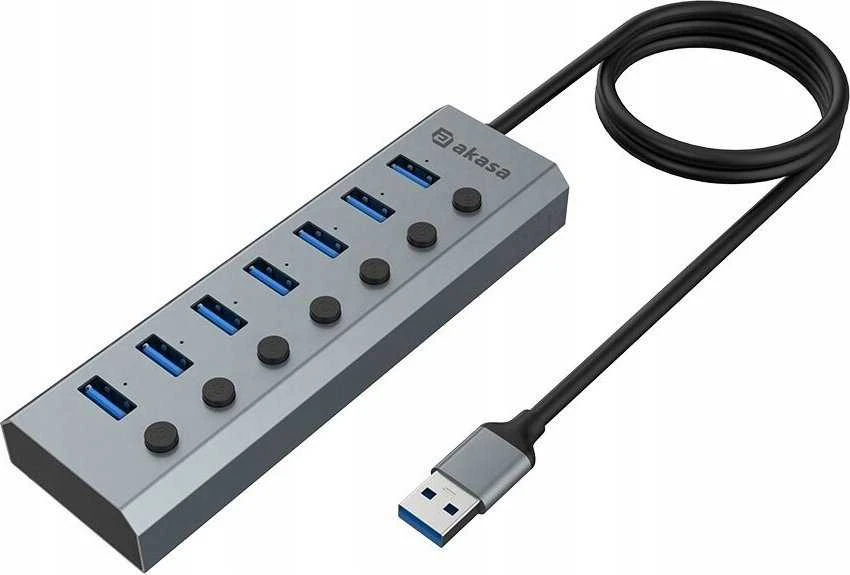 Akasa Connect 7 IPS – USB šakotuvas