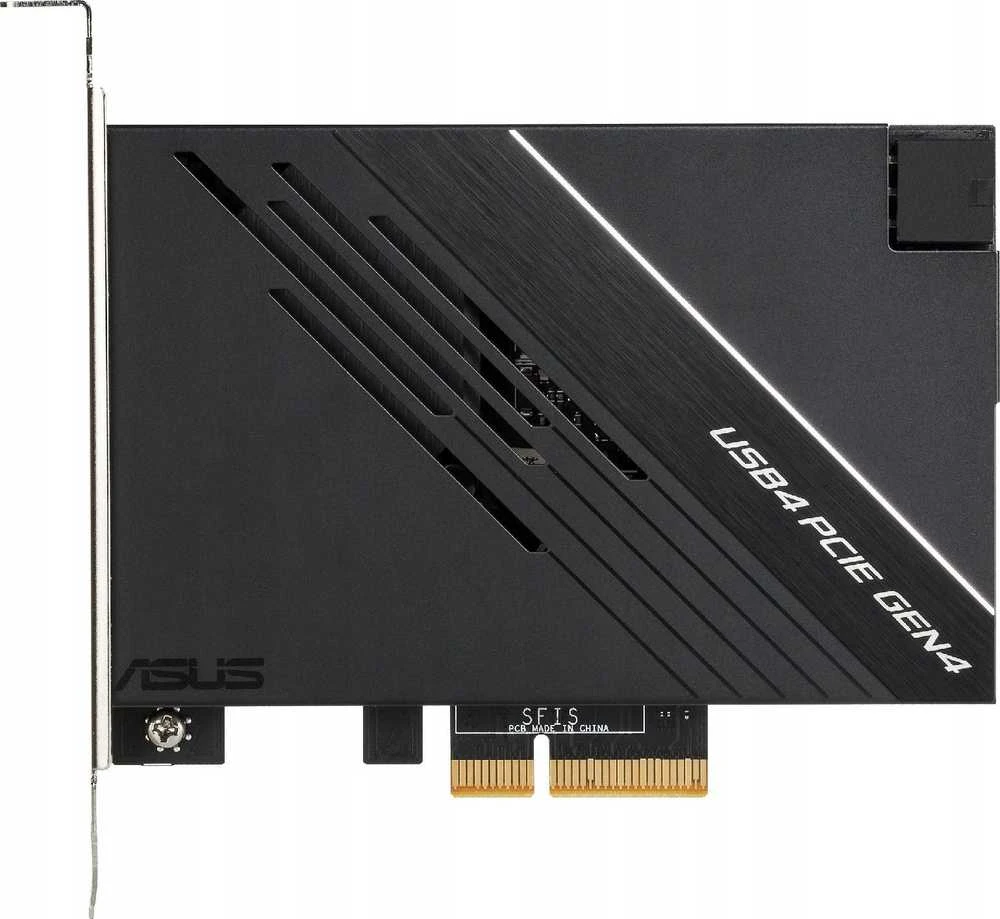 ASUS išplėtimo plokštė USB4 PCIe Gen4, PCIe 4.0 x4, 2x USB4 Type-C, 2x DP