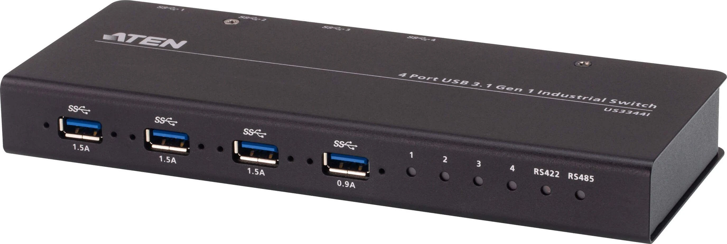 Aten US3344I pramoninis 4 prievadų USB komutatorius
