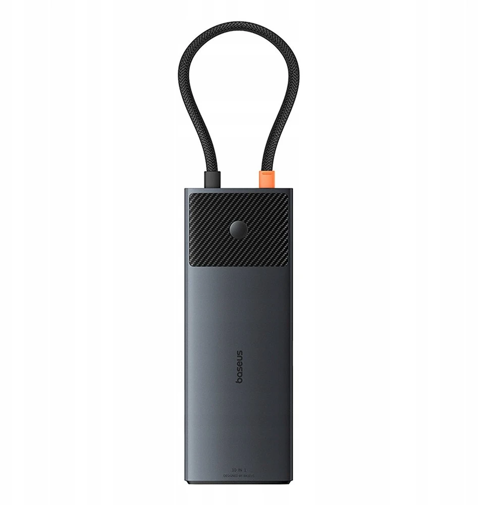 Jungčių stotelė / adapteris USB C kištukas - 1in10 2xHDMI RJ45 SD/TF USB3 BASEUS