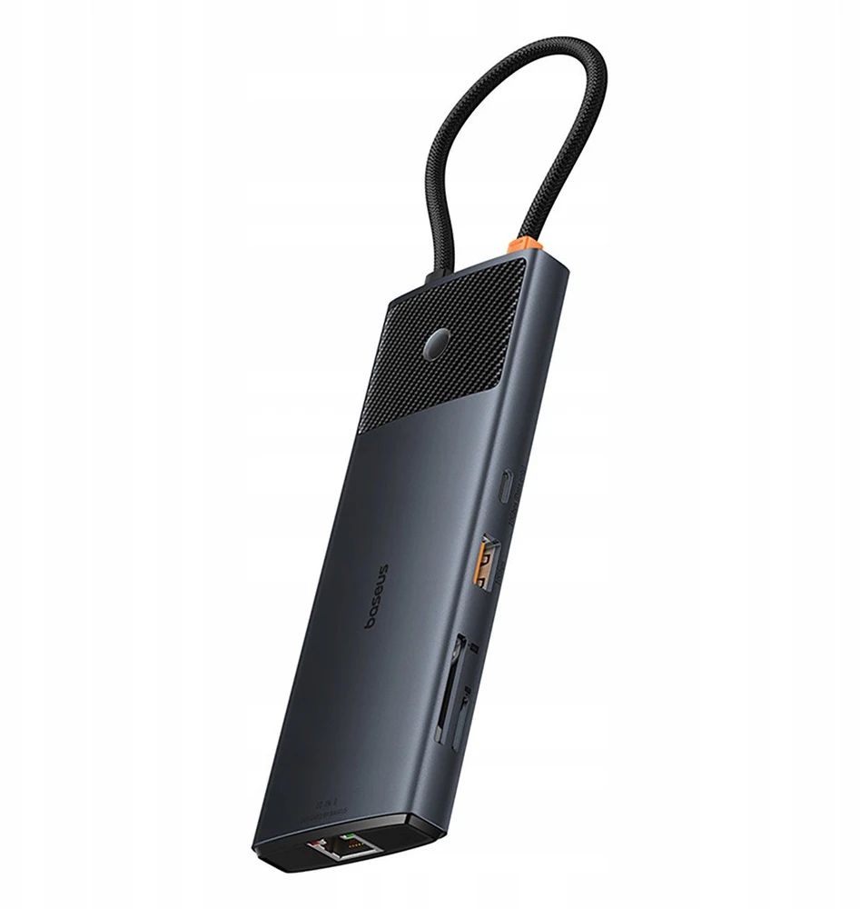 Jungčių stotelė / adapteris USB C kištukas - 1in10 2xHDMI RJ45 SD/TF USB3 BASEUS