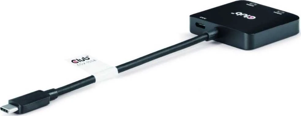 Club 3D Club3D vaizdo šakotuvas MST USB-C su 2xHDMI + USB-C PD 3.0, 4K60Hz