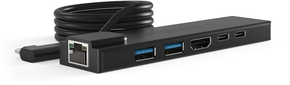 HUB USB Compulocks 1-Meter Cable USB-C Hub doko stotelė USB-C HDMI 10Mb LAN