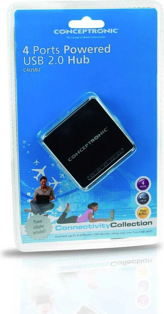 „Conceptronic C4PUSB2“ USB-A šakotuvas