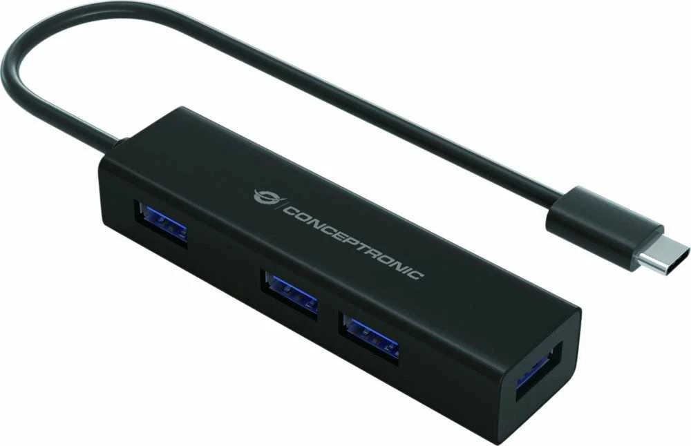 Conceptronic USB-C šakotuvas su 4 prievadais