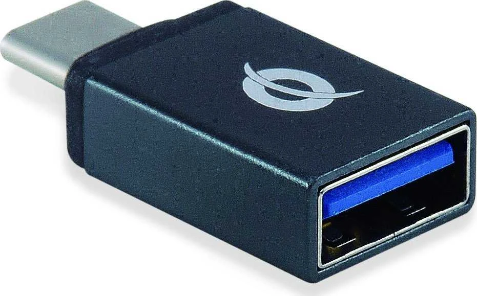 HUB USB Conceptronic CONCEPTRONIC USB-Hub 4-Port 3.0 ->4x3.0 +TypC A o.Netzt. sw