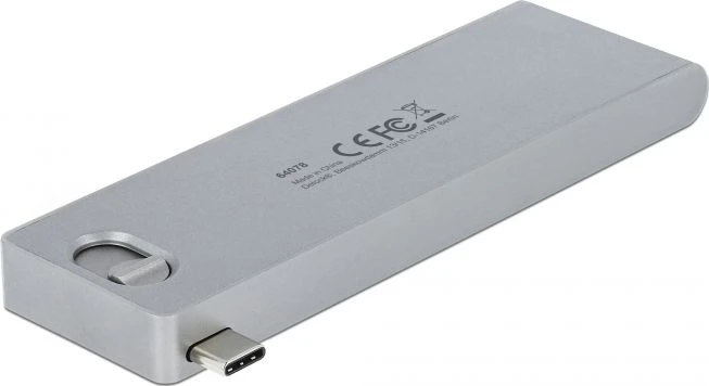 „HUB USB Delock 1x SD 1x USB-C PD 1x Micro SD + 2x USB-A 3.2 Gen1 (64078)“