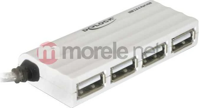DELOCK HUB USB2.0 4 prievadas išor. ZSlimZ