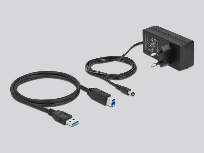 HUB USB Delock Hub USB 5 Gbps su 4 Portami + 1 Portem ładowania + 1 Portem USB-C PD 3.0 su przełącznikiem i podświetleniem