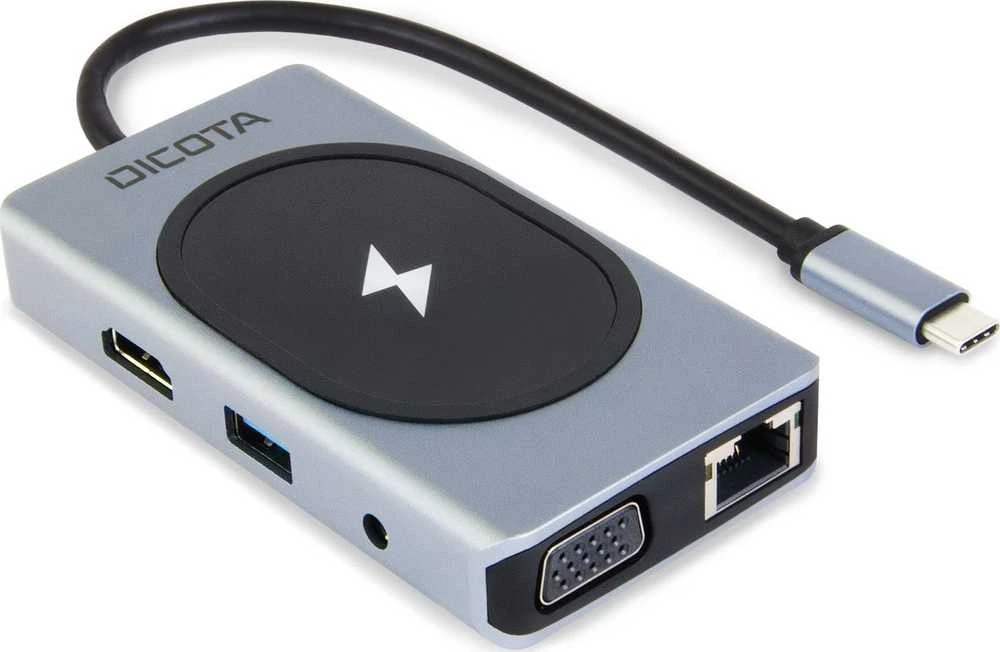 Dicota USB-C 10-in-1 prijungimo stotis 8K HDMI PD 100W