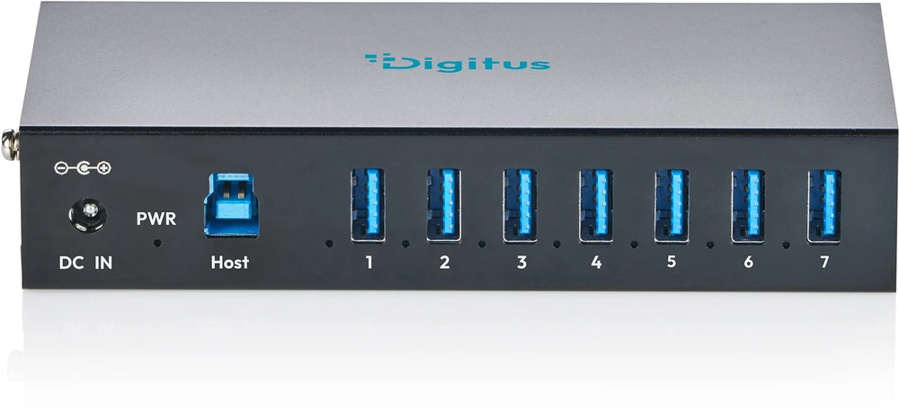 HUB USB Digitus DA-70261 7x USB-A 3.2 Gen1 (DA-70261)