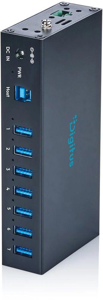 HUB USB Digitus DA-70261 7x USB-A 3.2 Gen1 (DA-70261)
