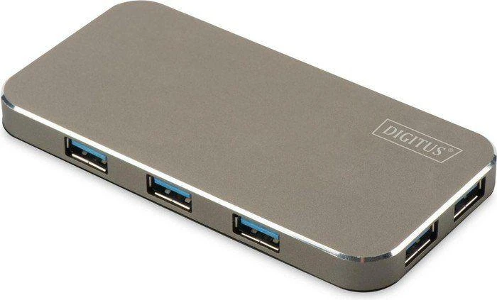 DIGITUS USB 3.0 šakotuvas aliuminio korpuse