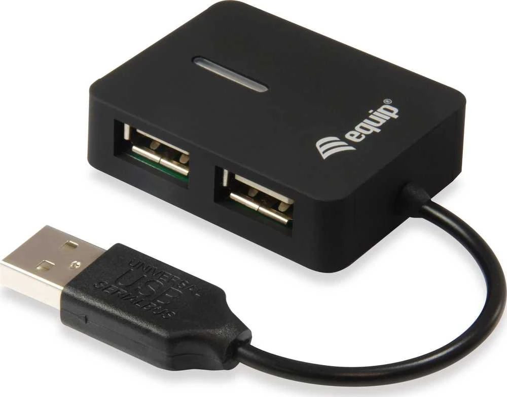 Equip HUB USB įranga 4x USB-A 2.0 (128952)