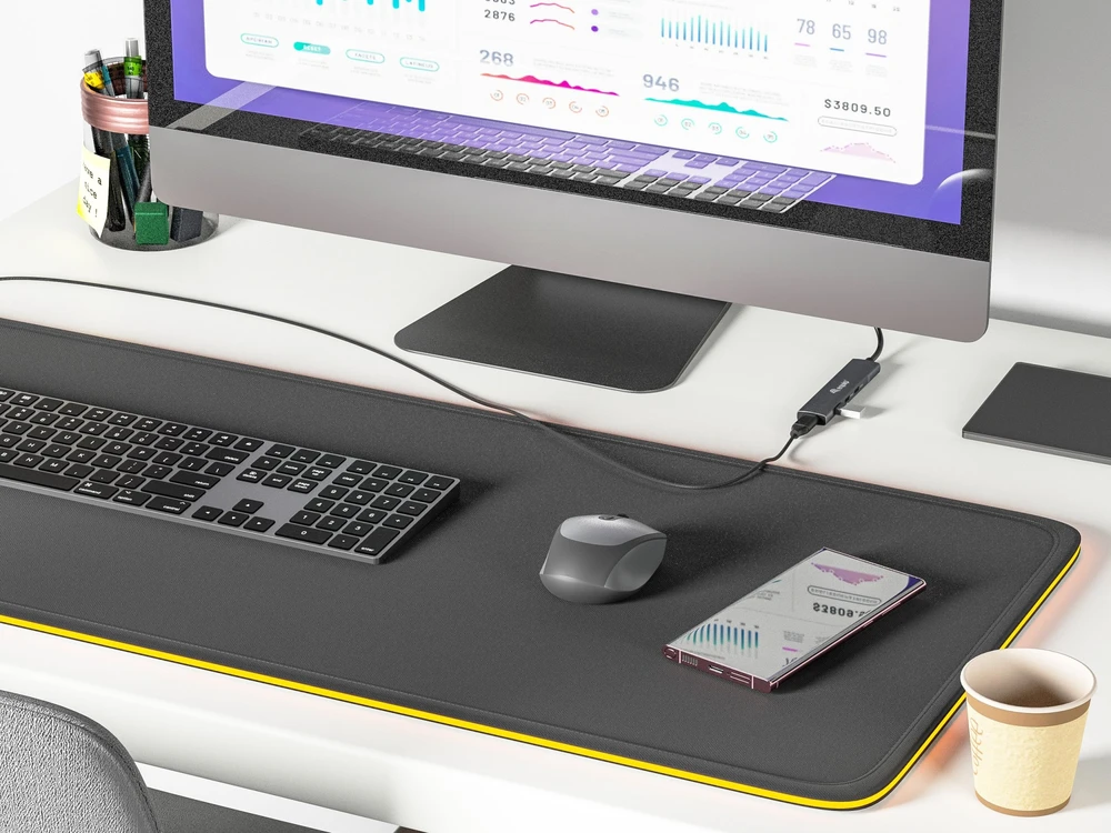 HUB USB Equip Equip USB-Hub 4-Port 3.2/C->4x3.0 5Gbps o.įkroviklis gr